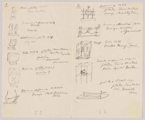 Alberto Giacometti, Letter to Pierre Matisse, 1947 © The Estate of Alberto Giacometti (Fondation Giacometti, Paris and ADAGP, Paris), licensed in the UK by ACS and DACS, London 2016. Courtesy of the Pierpont Morgan Library, New York. Gift of the Pierre Matisse Foundation, 1997